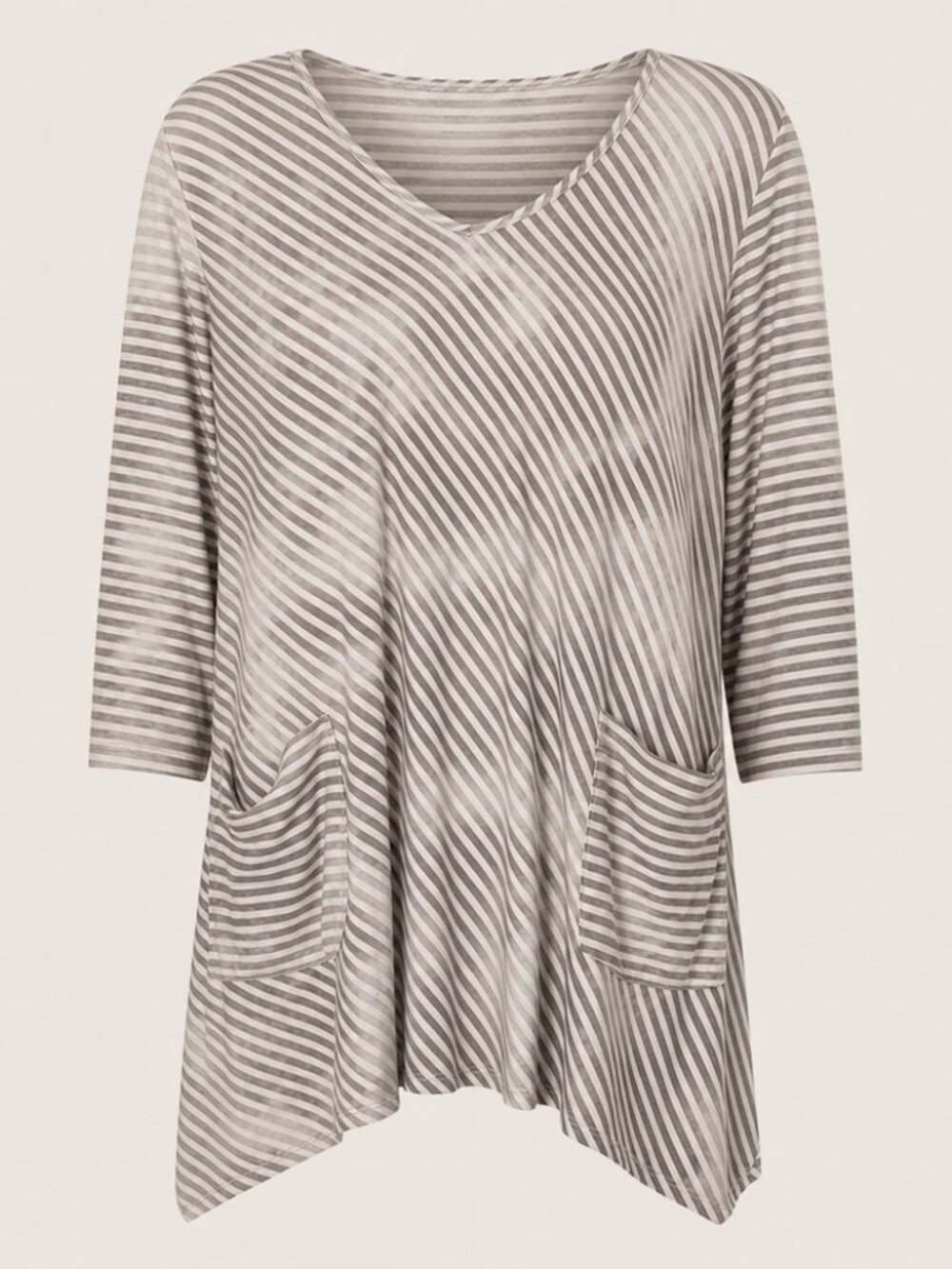 Focus casual life Artsy Comfy Relaxed NWT striped tunic medium